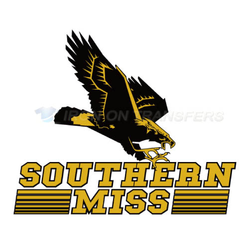 Southern Miss Golden Eagles Iron-on Stickers (Heat Transfers)NO.6310